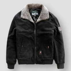 Anbican Factory Store Men's Apparels Saint Morris Thermal Corduroy Jacket
