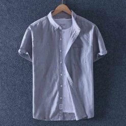 Schinteon Official Store Saint Morris Belize Camp Shirt Men's Apparels