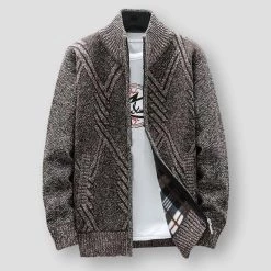 Emperor's New Clothes Store Saint Morris Graphic Knitted Cardigan