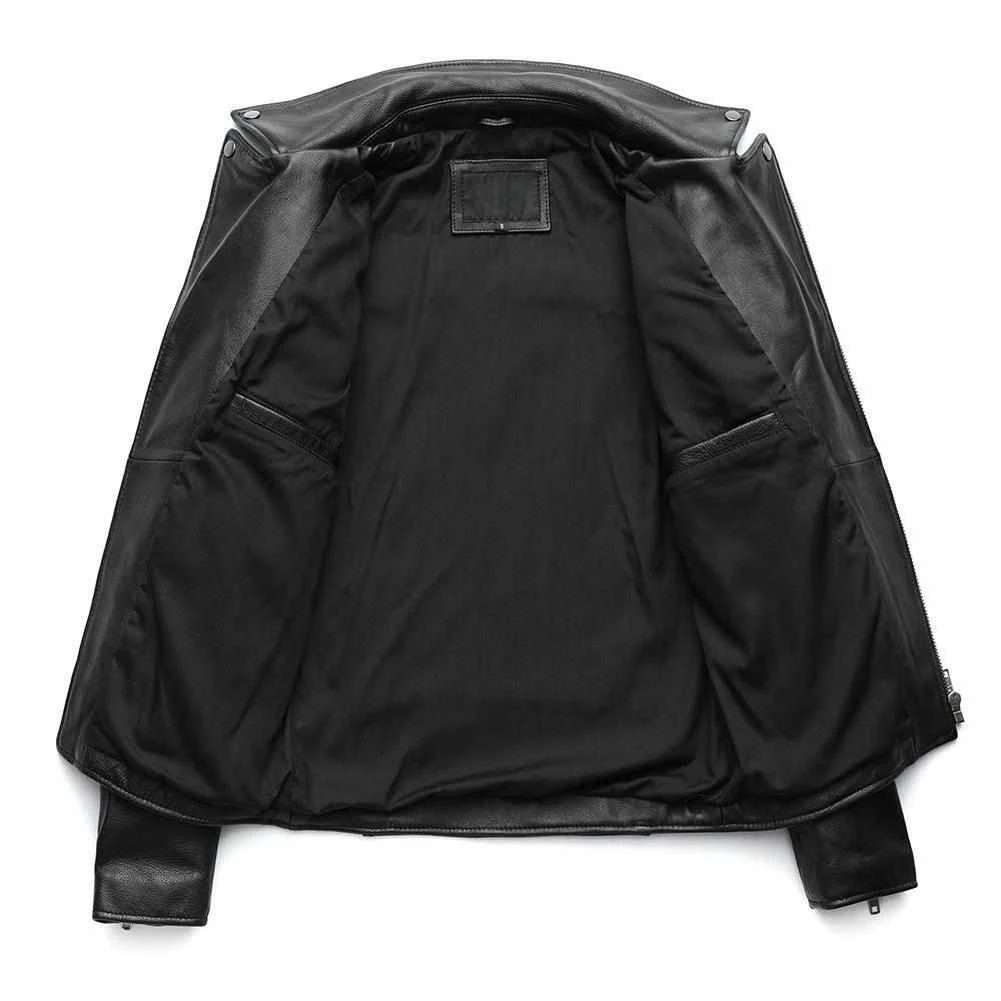 Maplesteed Official Store Men's Apparels Sky Madrid Leather Biker Jacket 5 Maplesteed Official Store Men's Apparels Sky Madrid Leather Biker Jacket