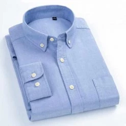 Donghuan Overseas Store Men's Apparels Saint Morris Button-Down Casual Shirt