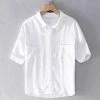 Cotton Linen Store North Royal Koh Phi Phi Linen Shirt Men's Apparels 2 Cotton Linen Store North Royal Koh Phi Phi Linen Shirt Men's Apparels