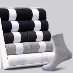 HSS Official Store Business Cotton Socks (10 Pairs) Men's Apparels