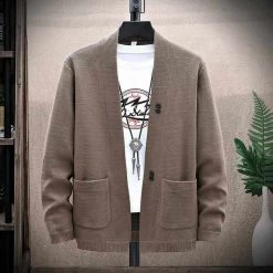 Knight Of Liberty--Sportswear Leisurewear And Jeans Specialty Store Men's Apparels Sky Madrid Pocket Cardigan