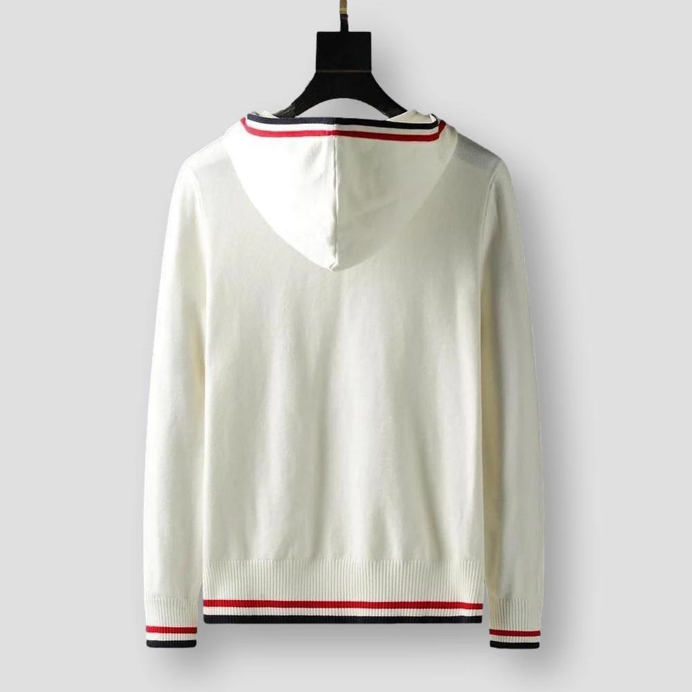 Acong Store Sky Madrid Striped Button-Up Cardigan Men's Apparels 5 Acong Store Sky Madrid Striped Button-Up Cardigan Men's Apparels