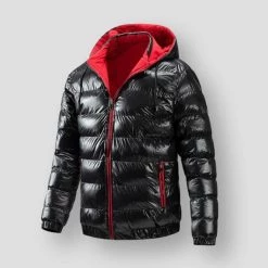 AIOPESON Official Store Sky Madrid Waterproof Hooded Jacket