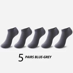 HSS Official Store Men's Apparels Bamboo Ankle Business Socks (5 Pair)