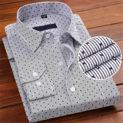 XIPENG Mens Wardrobe Store Saint Morris Executive Button-Down Shirt Men's Apparels