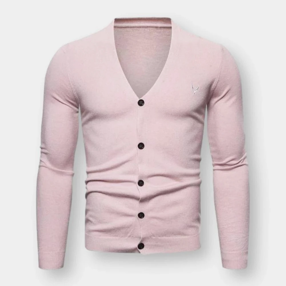 Mapleking Store Sky Madrid Knitted Slim Cardigan Men's Apparels 5 Mapleking Store Sky Madrid Knitted Slim Cardigan Men's Apparels