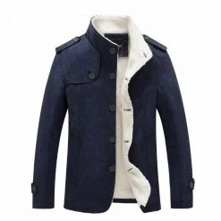 NaranjaSabor Store Sky Madrid Wool Fleece Jacket