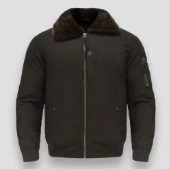 Mountainskin Official Store North Royal Zip-Up Pilot Jacket