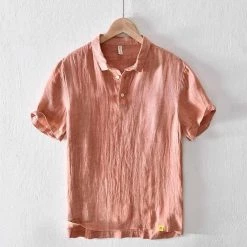 China Cloth Saint Morris La Palma Linen Shirt Men's Apparels 7 China Cloth Saint Morris La Palma Linen Shirt Men's Apparels