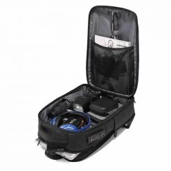 FENRUIEN Official Store Men's Apparels Sky Madrid Anti-Theft Shell USB Backpack