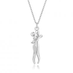 H&H Location Store Women's Apparels North Royal Couple's Hug Necklace