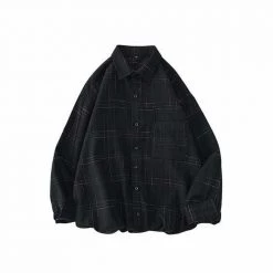 Chinese Bao's Industrial Co. Ltd. Men's Apparels North Royal Oversized Plaid Shirt 7 Chinese Bao's Industrial Co. Ltd. Men's Apparels North Royal Oversized Plaid Shirt