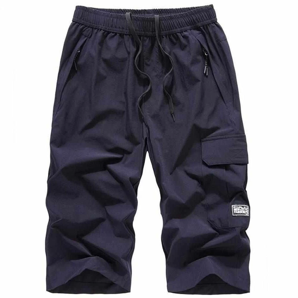 UNCO&BOROR Store North Royal Knee Length Cargo Shorts 4 UNCO&BOROR Store North Royal Knee Length Cargo Shorts