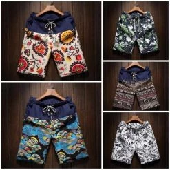 BrotherWang Store Hula Beach Shorts Men's Apparels