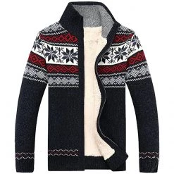 TAPOO Store Arthur Wool Cardigan Men's Apparels