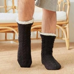Boutiqueyo Store North Royal Thermal Plush Non-Slip Socks