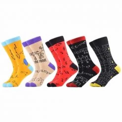 Sanzetti Factory Store Combed Happy Socks (5 Pairs)