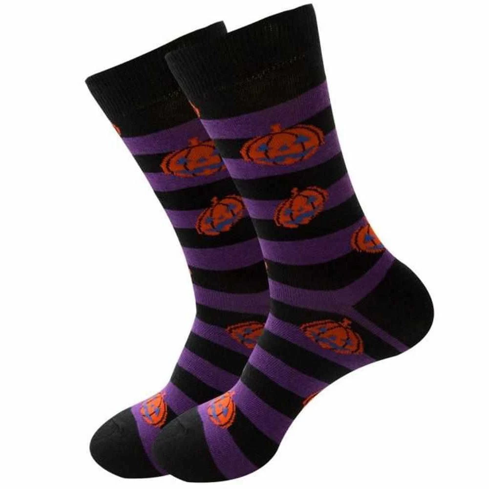 NS-WARDROBE Store Men's Apparels North Royal Halloween Crew Socks 8 NS-WARDROBE Store Men's Apparels North Royal Halloween Crew Socks