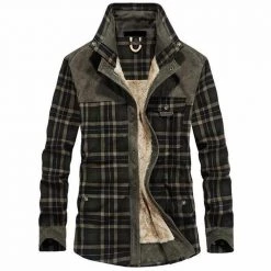 Shancoco Store Men's Apparels Parker Plaid Jacket 11 Shancoco Store Men's Apparels Parker Plaid Jacket