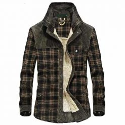 Shancoco Store Men's Apparels Parker Plaid Jacket 13 Shancoco Store Men's Apparels Parker Plaid Jacket