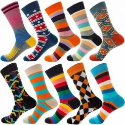 MOONFEN SOCKS Store Men's Apparels North Royal Colorful Socks