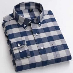 Purple Street North Royal Casual Plaid Shirt