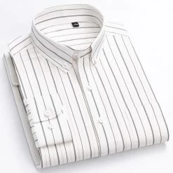 BOLEEBIRD Aliexpress Store Men's Apparels Saint Morris Brighton Striped Shirt