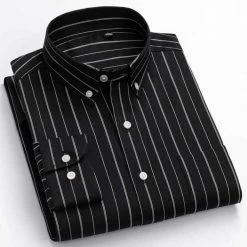 BOLEEBIRD Aliexpress Store Men's Apparels Saint Morris Brighton Striped Shirt