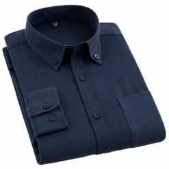 AOLIWEN Official Store Sky Madrid Napoli Button-Down Shirt Men's Apparels