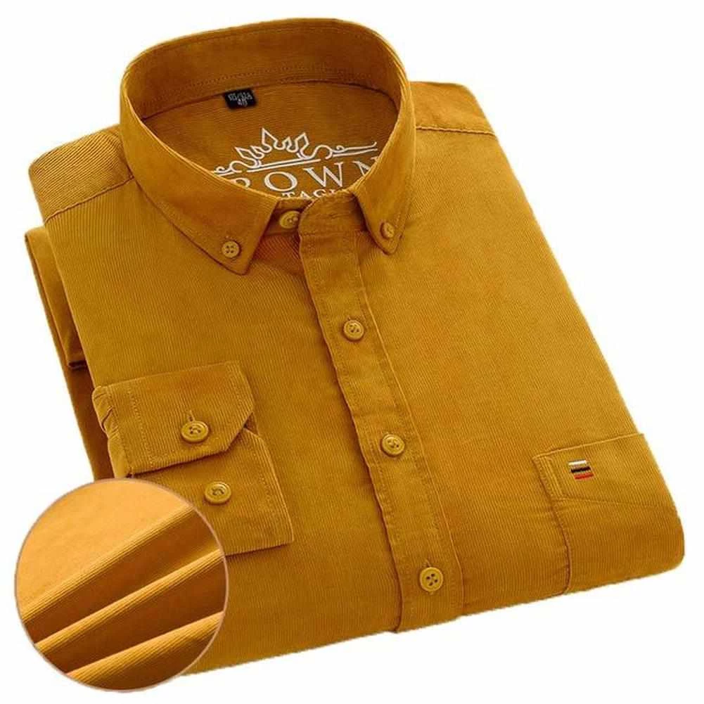 AOLIWEN Men's Store Men's Apparels Sky Madrid Weekend Corduroy Shirt 5 AOLIWEN Men's Store Men's Apparels Sky Madrid Weekend Corduroy Shirt