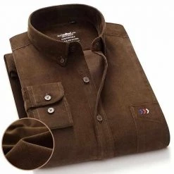 Sinwoyan Online Store North Royal Casual Corduroy Shirt