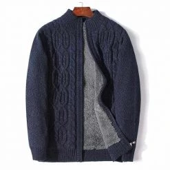 Fashion Flash Men's Apparels Icelandic Wool Cardigan