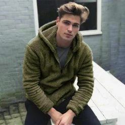 VEAKER Official Store Huxley Fleece Hoodie Men's Apparels