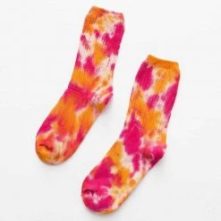 Funny Man Socks Store Men's Apparels Sky Madrid Tie-Dye Crew Socks 11 Funny Man Socks Store Men's Apparels Sky Madrid Tie-Dye Crew Socks
