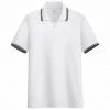 AOLIWEN Official Store Men's Apparels Sky Madrid Striped Weekend Polo Shirt