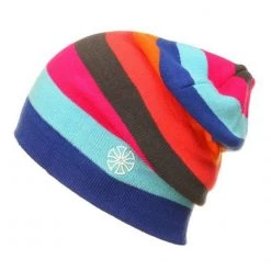 Helisopus Official Store Sky Madrid Colorful Striped Beanie