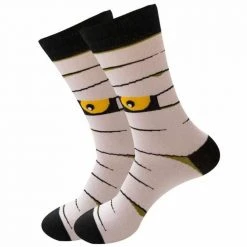 NS-WARDROBE Store Men's Apparels North Royal Halloween Crew Socks 12 NS-WARDROBE Store Men's Apparels North Royal Halloween Crew Socks