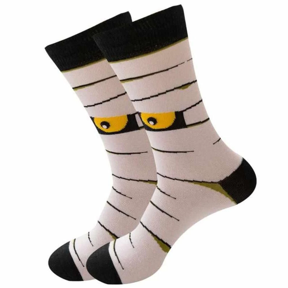 NS-WARDROBE Store Men's Apparels North Royal Halloween Crew Socks 6 NS-WARDROBE Store Men's Apparels North Royal Halloween Crew Socks