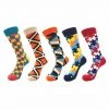 17trendy Store Men's Apparels Assorted Colorful Ankle Socks (5 Pairs)