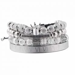 Little MingLou Store Rogier Charm Bracelet Men's Apparels