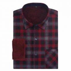 Yubanyuxin Aliexpress Store Casual Wool Plaid Shirt