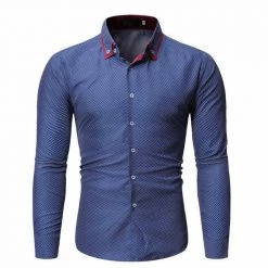 Mapleking-2019 Store Sky Madrid Executive Slim Shirt Men's Apparels