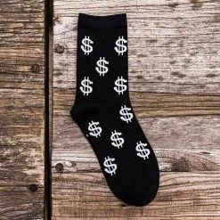 Dropshipping Done Store Men's Apparels Saint Morris Dollar Sign Crew Socks