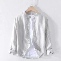 M Cotton Linen Store Men's Apparels North Royal Coconut Point Shirt