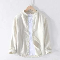 M Cotton Linen Store Men's Apparels North Royal Coconut Point Shirt