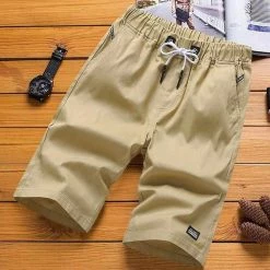 WORDLESS Official Store Sky Madrid Bermuda Shorts