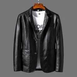 Aliexpress Men's Large Size's Store Sky Madrid Weekend Leather Jacket Men's Apparels